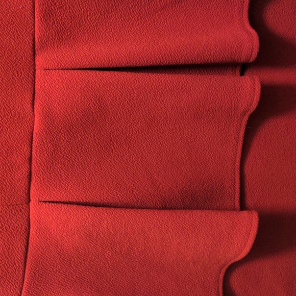 Fitted Peplum Red Dress - Picture 7 of 8